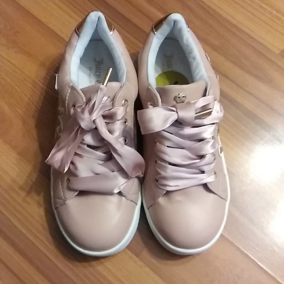 JUICY COUTURE GIRLS SNEAKERS SIZE 1 - Picture 2 of 6